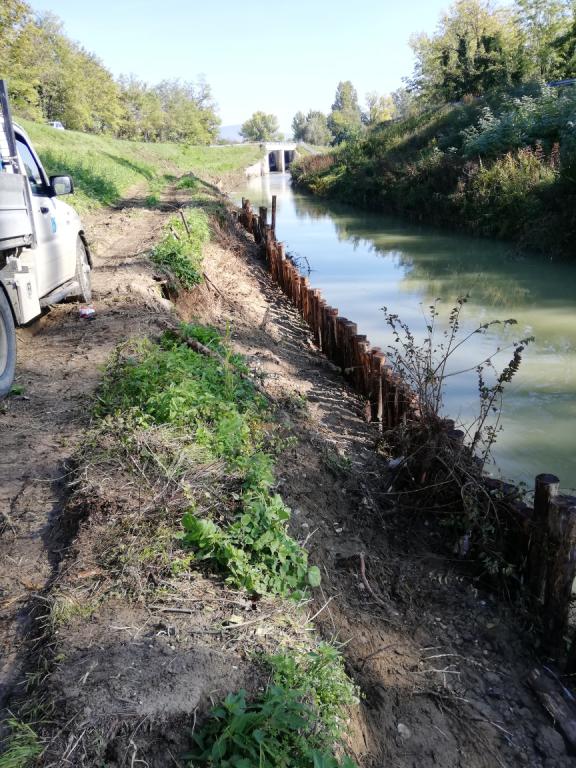  - Realizzazione palizzata in destra idraulica Fiume Timia in Comune di Bevagna