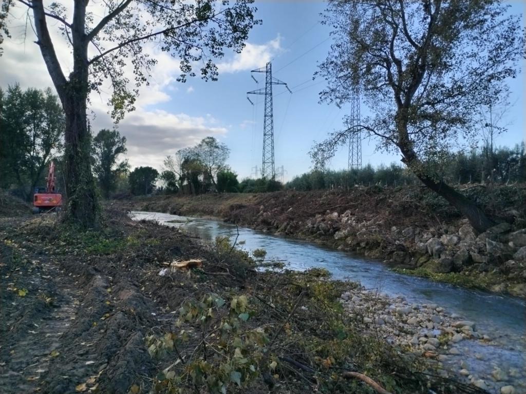  - Fiume Topino a valle ponte Scanzano