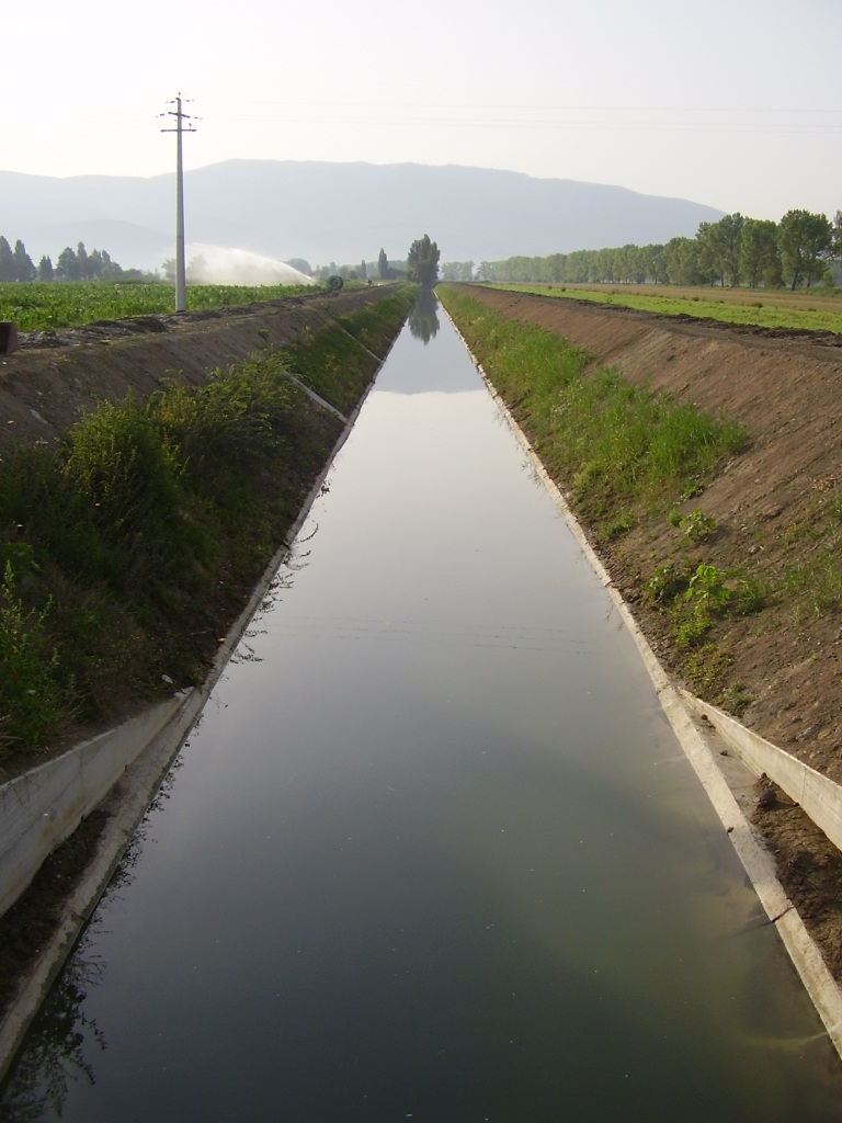  - VISTA DAL PONTE SULLA S.P. 444 DEL FOSSO ALVEOLO, A LAVORI CONCLUSI