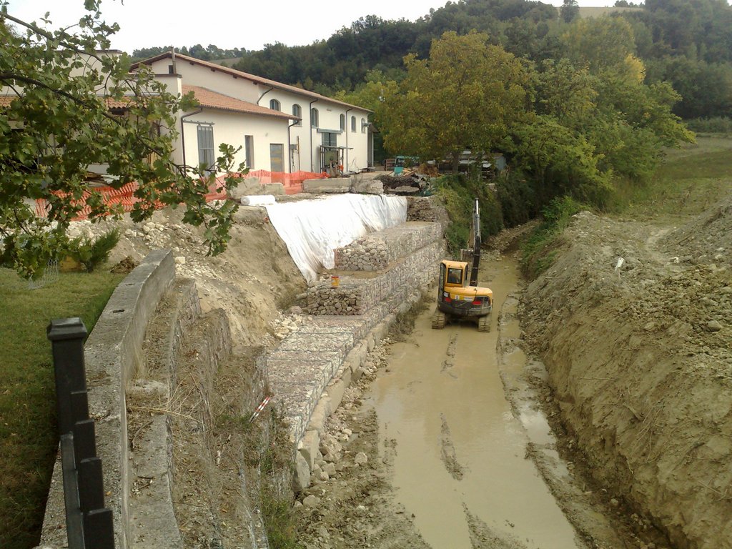  - ELEVAZIONE MURO IN GABBIONI NEL T. TATARENA