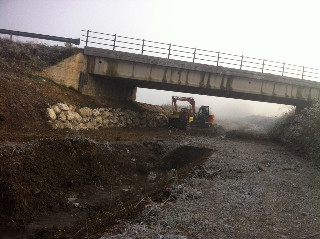  - SCOGLIERA DI PROTEZIONE IN PROSSIMITA DEL PONTE STRADALE