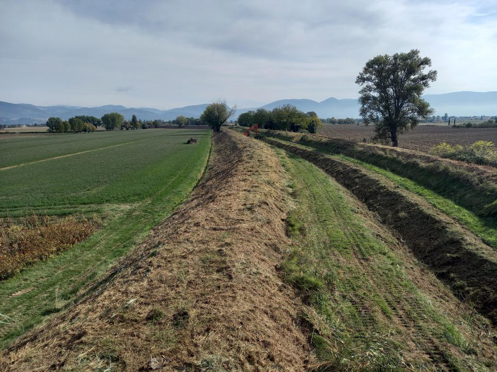  - sfalcio Torrente Chiona tratto a monte strada Budino-Cannara