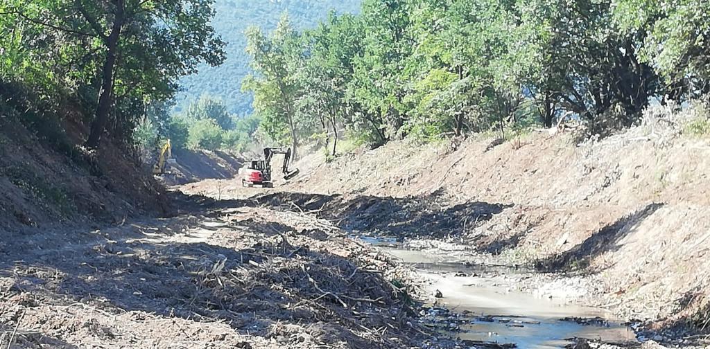  - manutenzione torrente Marroggia a monte zona ind.le Santo Chiodo Spoleto