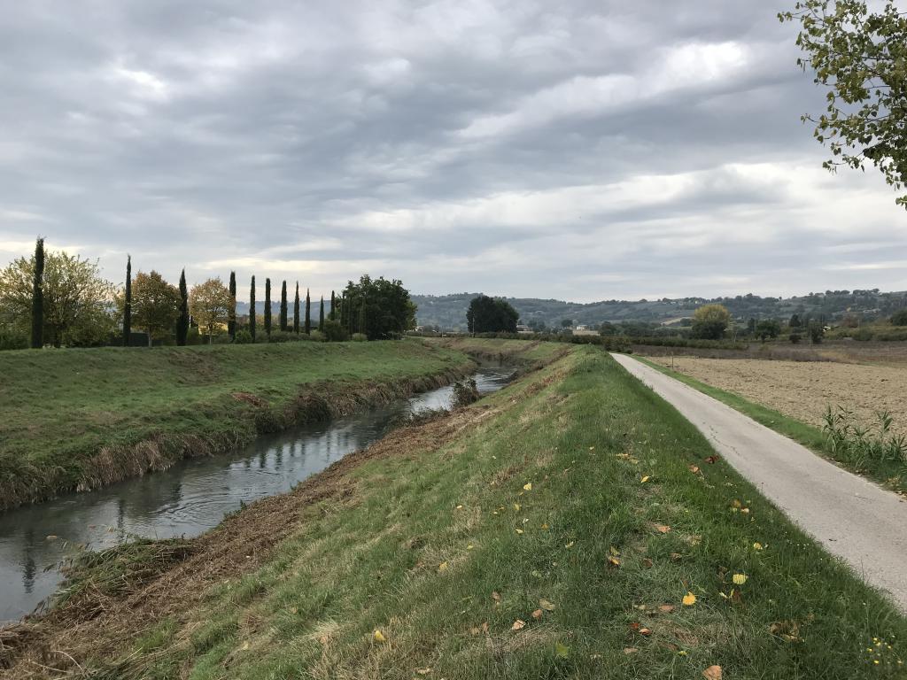  - Ultimazione lavori. Fiume Timia tratto da ponte Sant'Agostino a ponte dell'Isola.