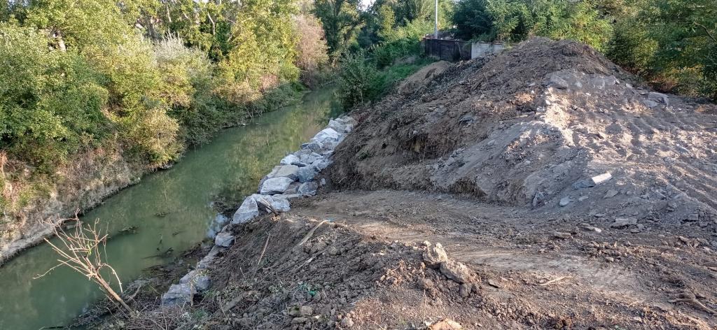  - Lavori per la realizzazione di una difesa spondale in scogliera lungo il F. Chiascio in loc. Zona industriale Bastia Umbra