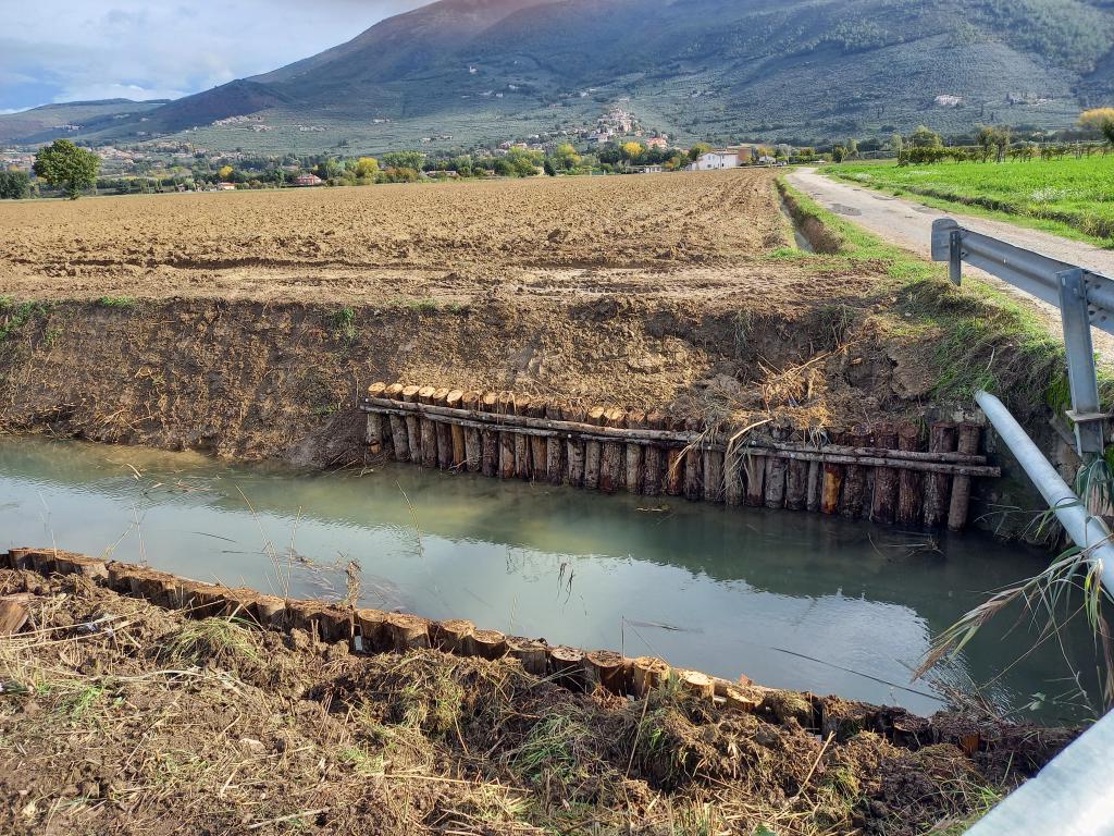  - Palizzata Fosso La Rota a valle fattoria La Morella