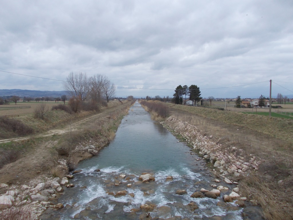  - SISTEMAZIONE IDRAULICA F. TOPINO - TRATTO A VALLE PONTE NUOVO - FOLIGNO