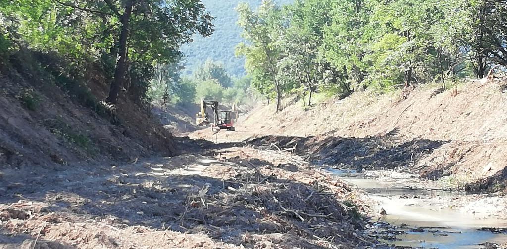  - manutenzione torrente Marroggia a monte zona ind.le Santo Chiodo Spoleto