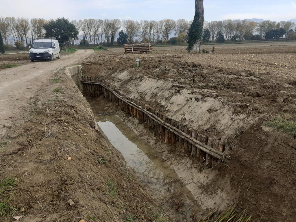  - palizzata Fosso della Fornace loc. Torre di Montefalco